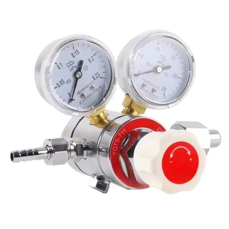 Co2 Regulator Dual Stage - Regulador de CO2 de Doble Etapa