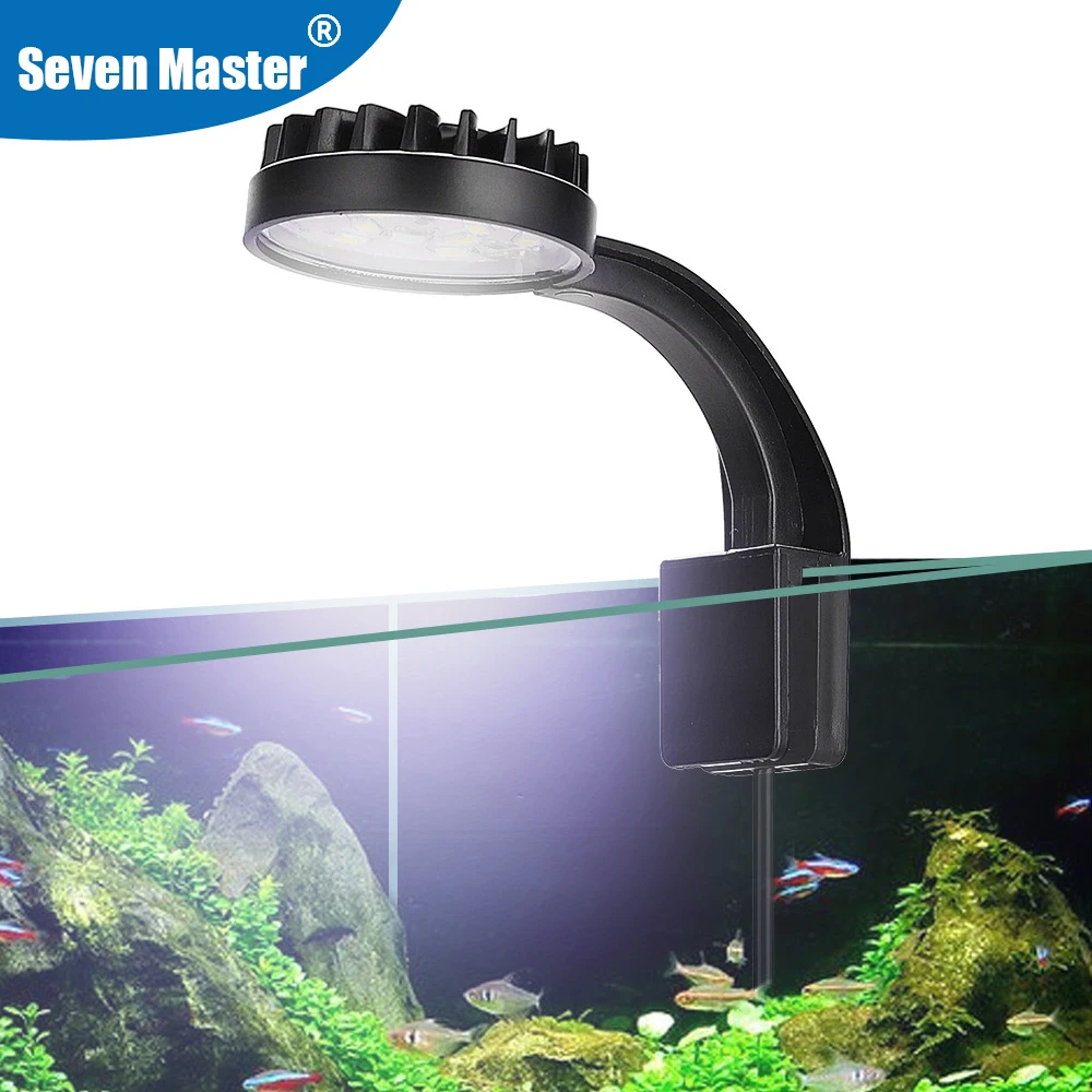 Planted Aquarium Water Temperature - Mini luz Led para acuario, Clip
