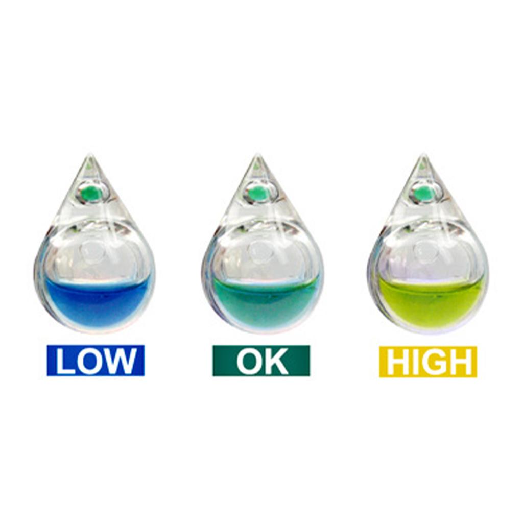 Glass Co2 Drop Checker - Medidor de CO2 para Acuarios, Probador