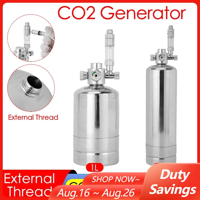 Aquarium Plant No Co2 - Kit de sistema generador de CO2