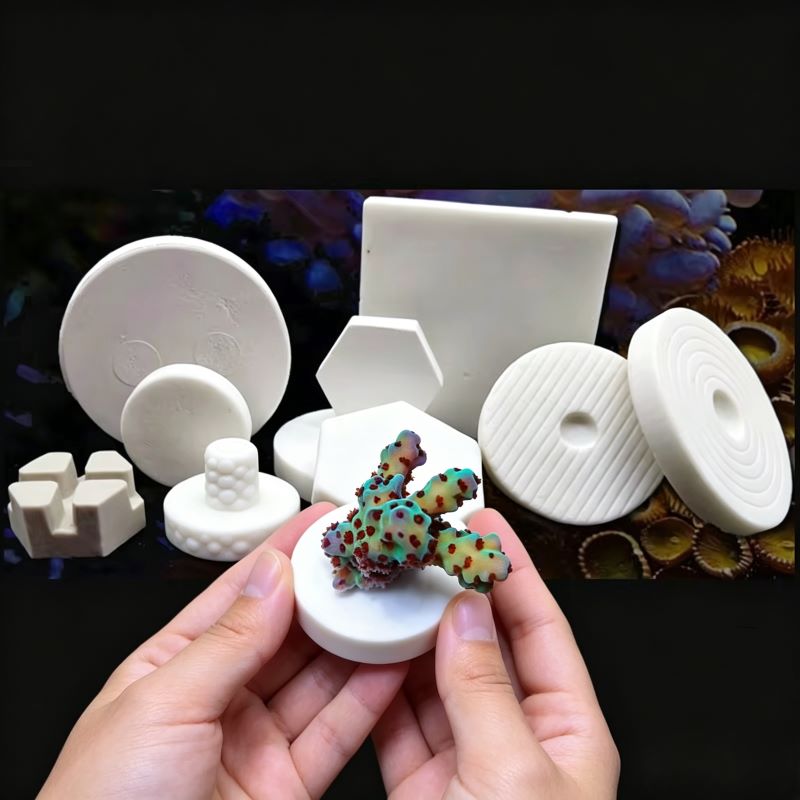 Aquarium Plant Ornament - Base de Cerámica SPS para Fragancias