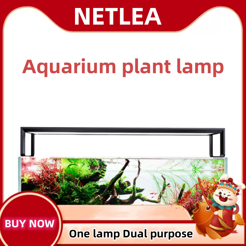 Aquarium Plant Ornament - NETLEA 540S/590S acuario espectro completo LED