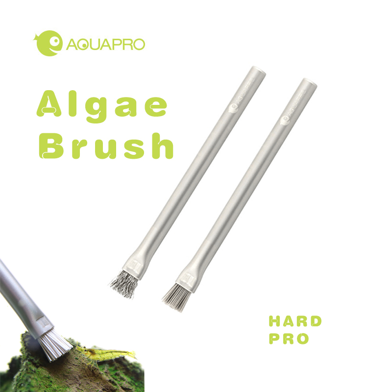 Planted Aquarium Algae Remover - Herramientas de limpieza de cepillo de