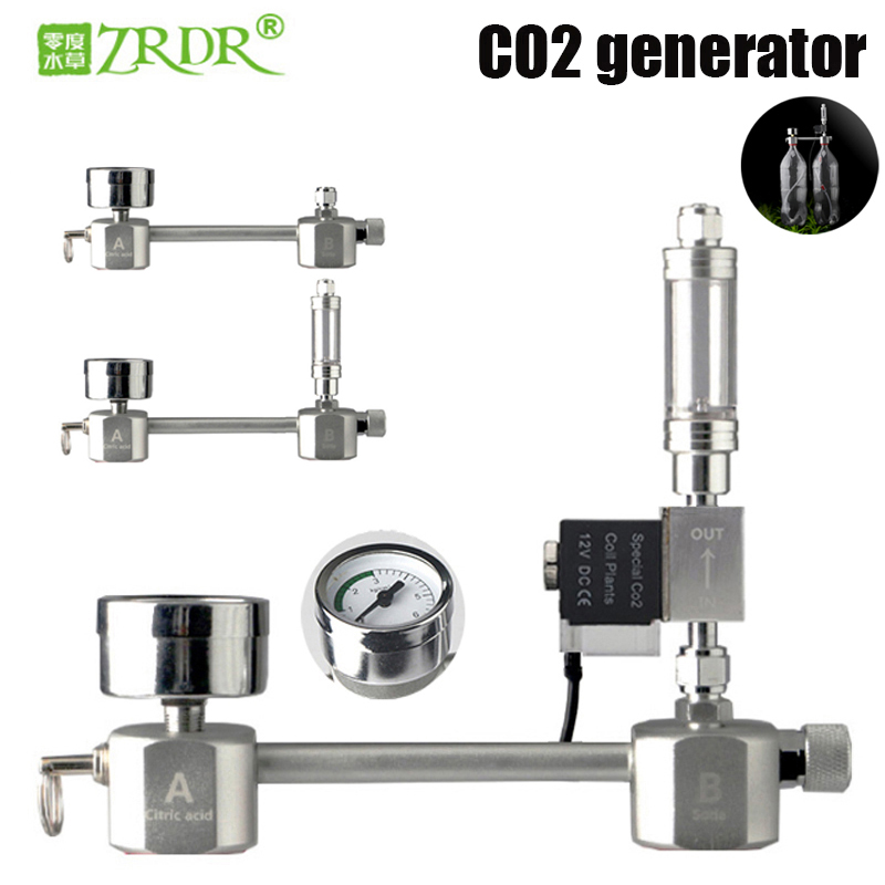 Planted Aquarium Co2 Kit - Kit de sistema regulador de CO2