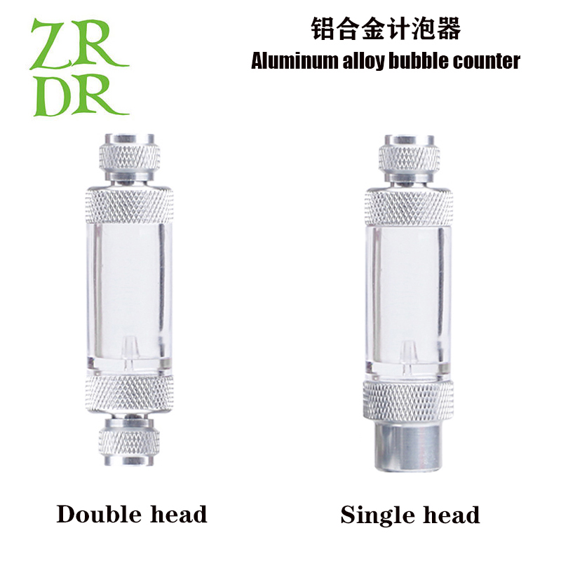 Glass Co2 Drop Checker - Válvula de Retención ZRDR para Acuario