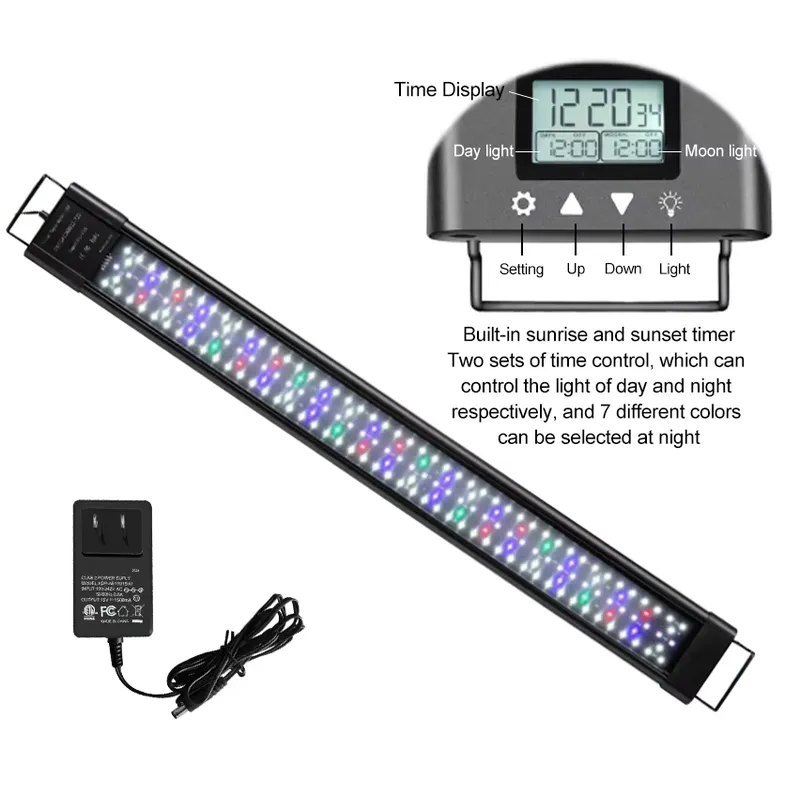 Lámpara LED IP68 de 11.8 Pulga - Planted Aquarium Hours reseña y precio
