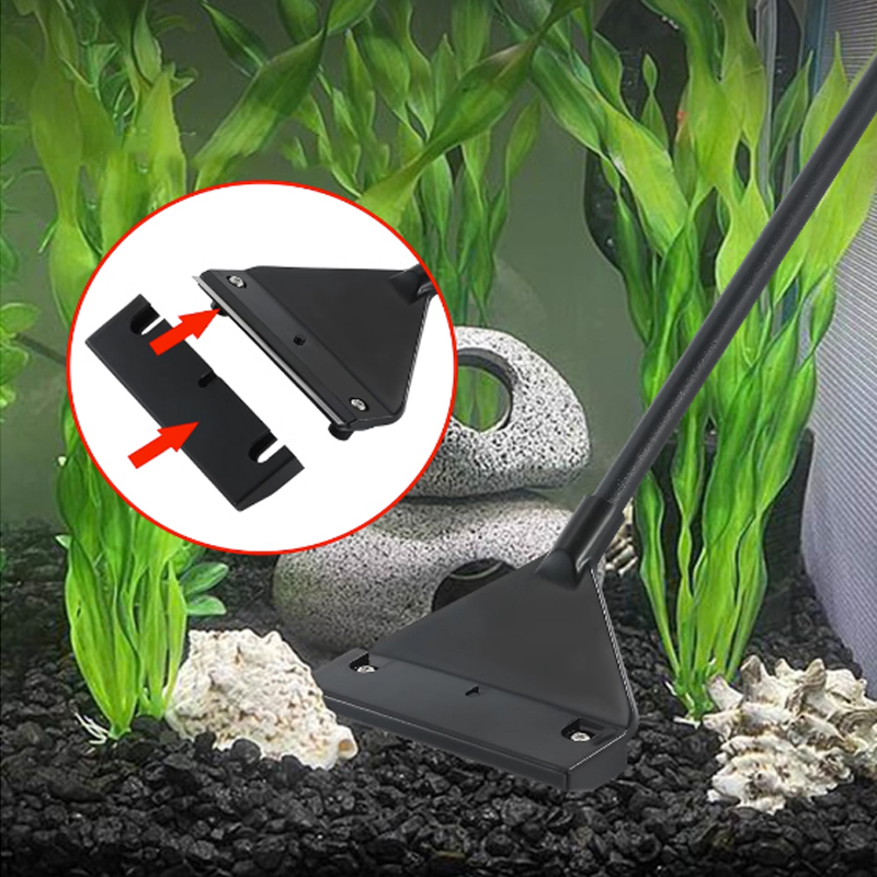 Raspador de Acero Inoxidable p - Planted Aquarium Algae Remover reseña y precio