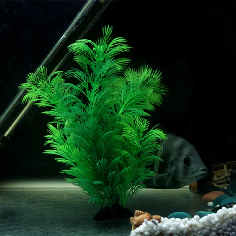 Plantas artificiales para deco - Aquarium Plant Ornament reseña y precio
