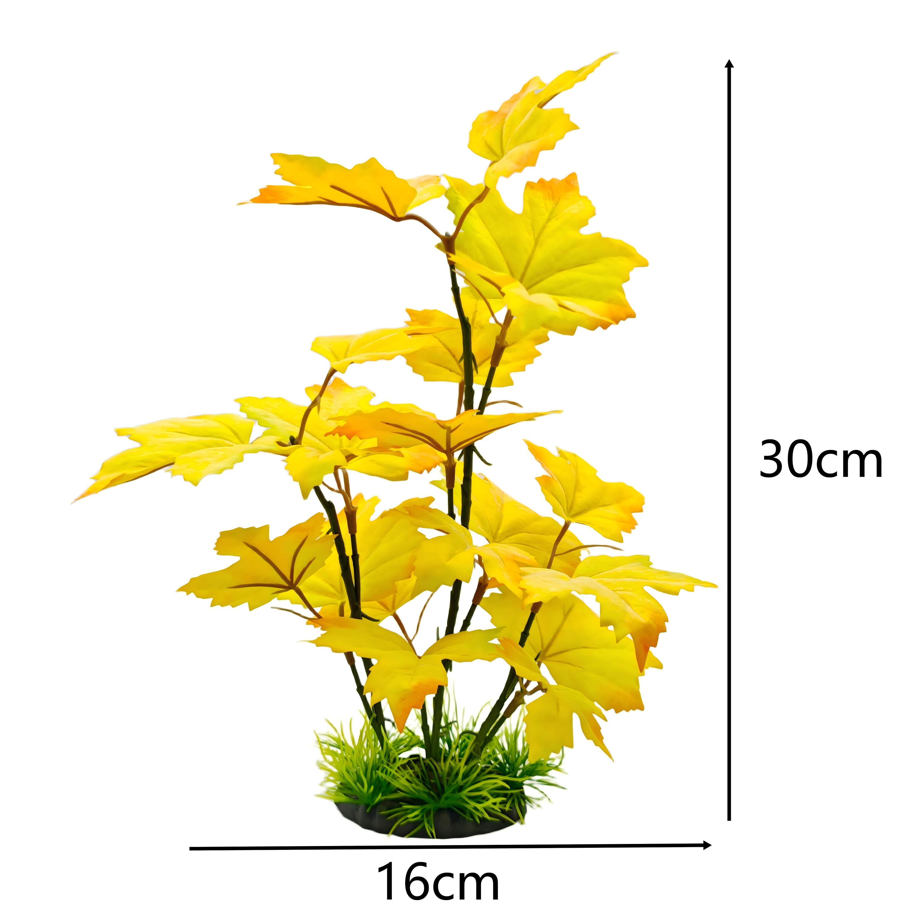 Hojas Artificiales de 30 cm pa - Aquarium Plant Yellowing reseña y precio