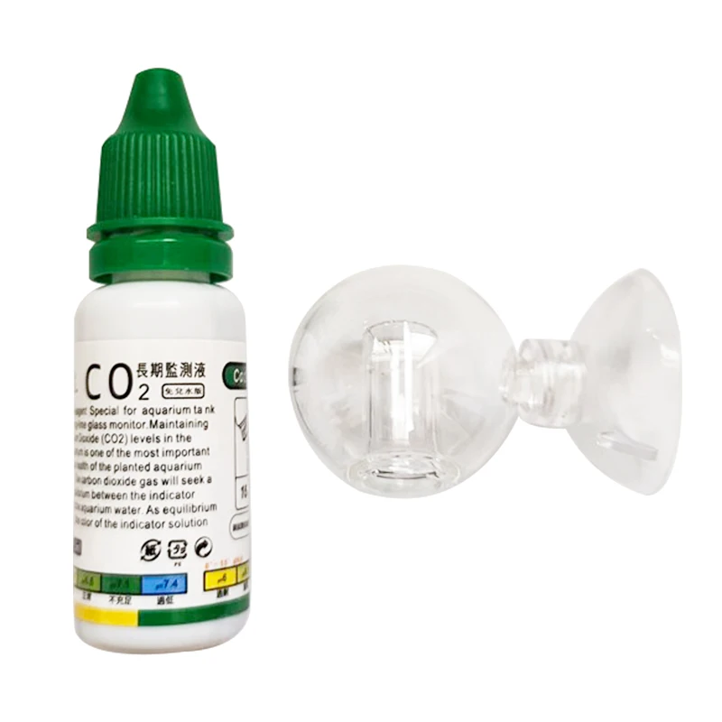 Indicador de CO2 para acuario, - Glass Co2 Drop Checker reseña y precio