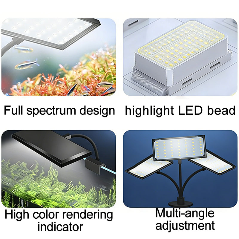 Lámpara LED de espectro comple - Aquarium Plant Ornament reseña y precio