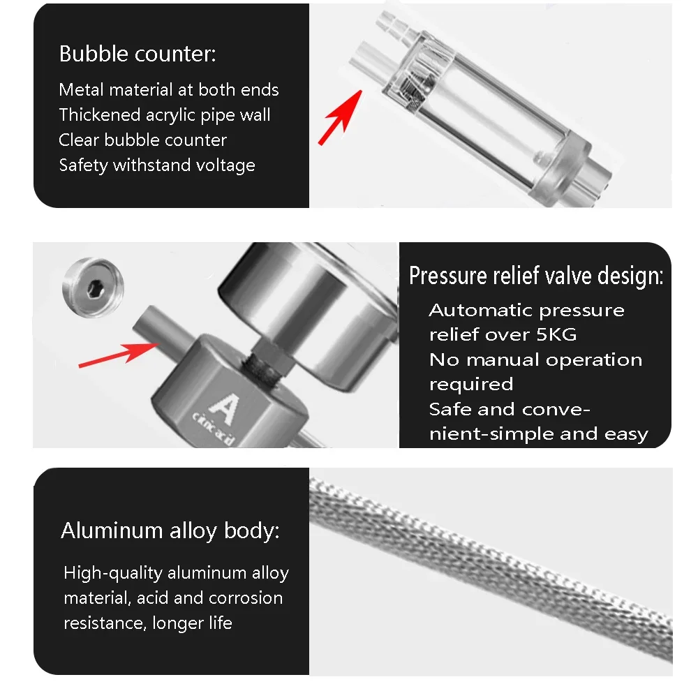 Kit de sistema generador de CO - Aquarium Plant No Co2 reseña y precio