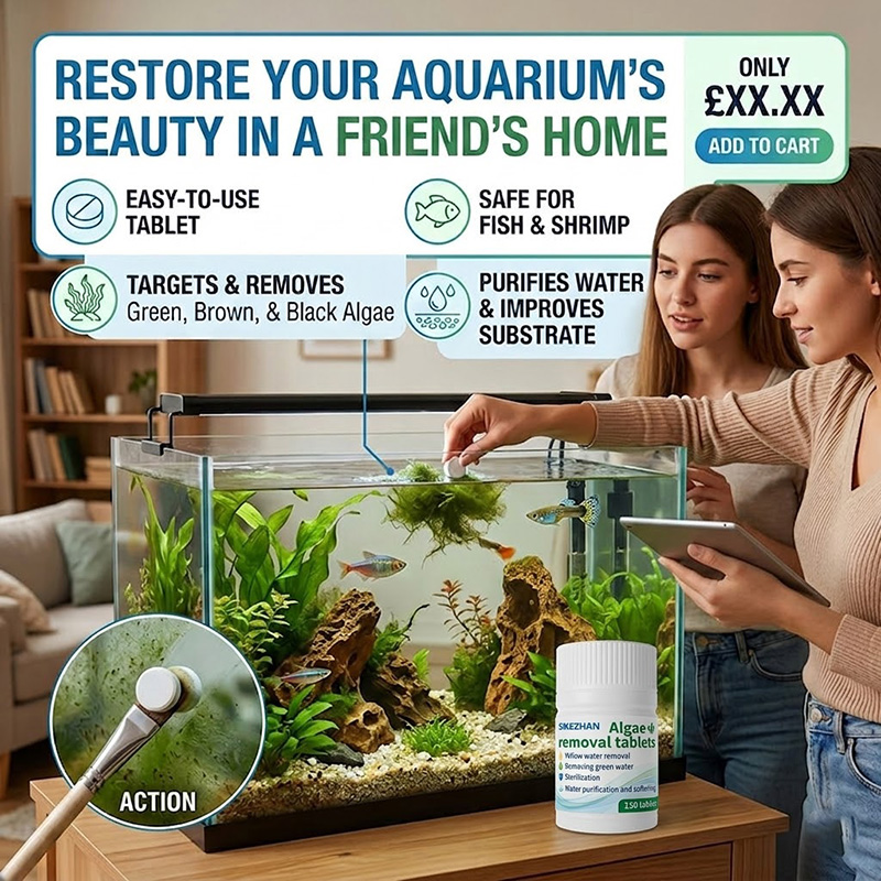 Tabletas de Eliminación Rápida - Planted Aquarium Algae Remover reseña y precio