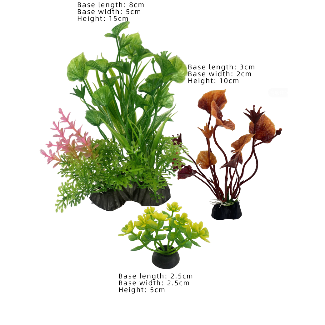 3 Piezas de Plantas Artificial - Aquarium Plant Yellowing reseña y precio