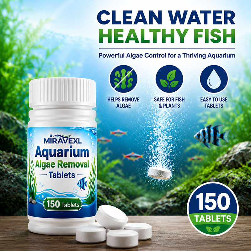 MIRAVEXL 150 Tabletas para Eli - Planted Aquarium Algae Remover reseña y precio