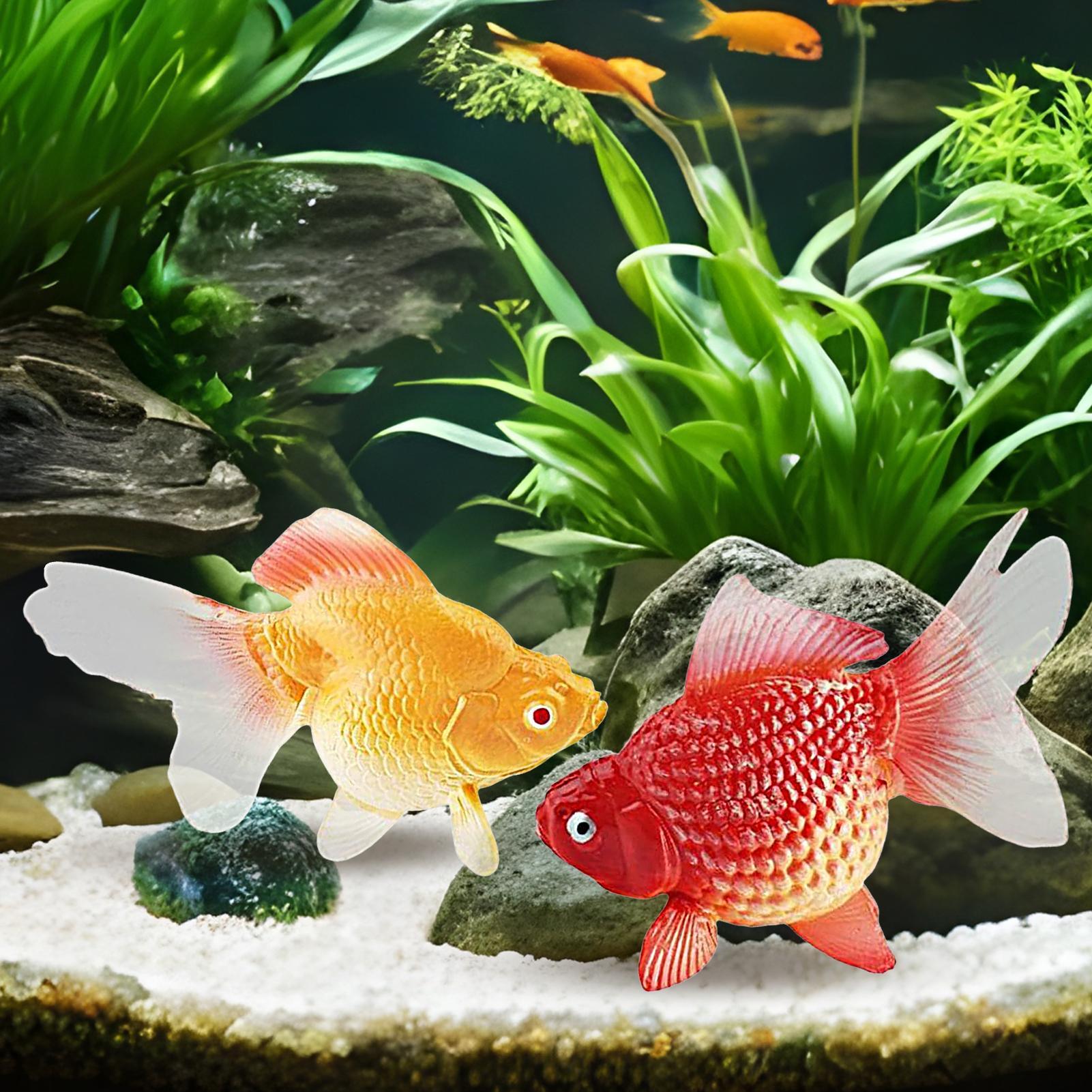 Peces dorados falsos, 2 unidad - Aquarium Plant Yellowing reseña y precio