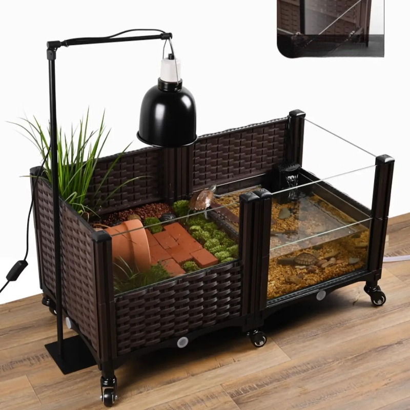 Tanque Eco Tortuga con Platafo - Aquarium Plant Yellowing reseña y precio