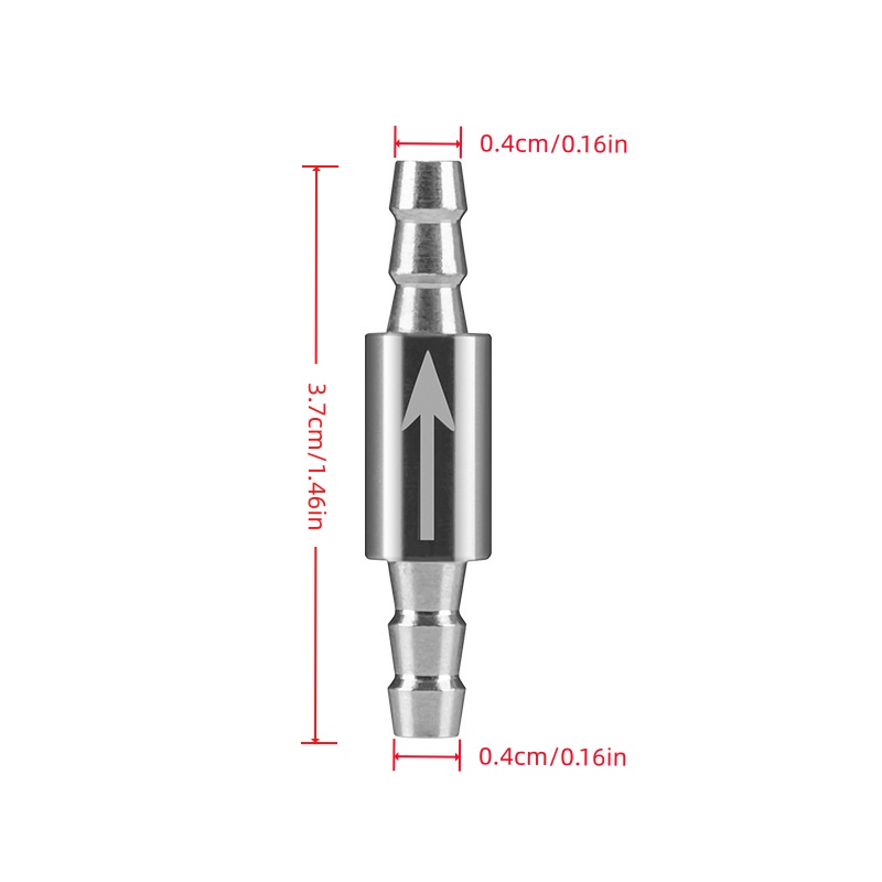 Válvula de Retención de Agua p - Glass Co2 Drop Checker reseña y precio