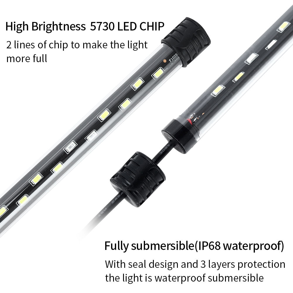 Luz LED para acuario de 90-260 - Aquarium Plant Ornament reseña y precio