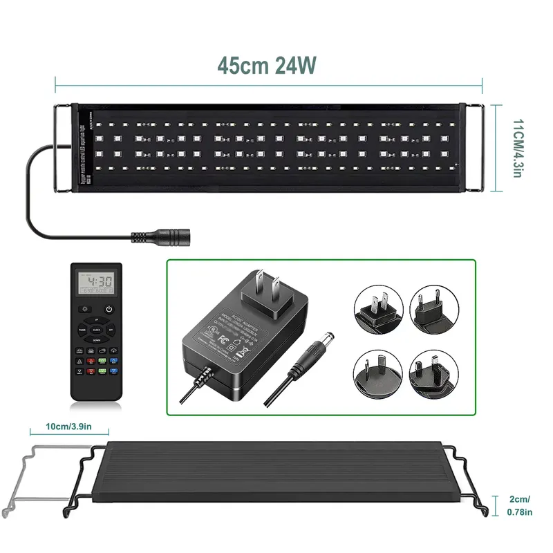 Lámpara LED Profesional para A - Planted Aquarium Hours reseña y precio